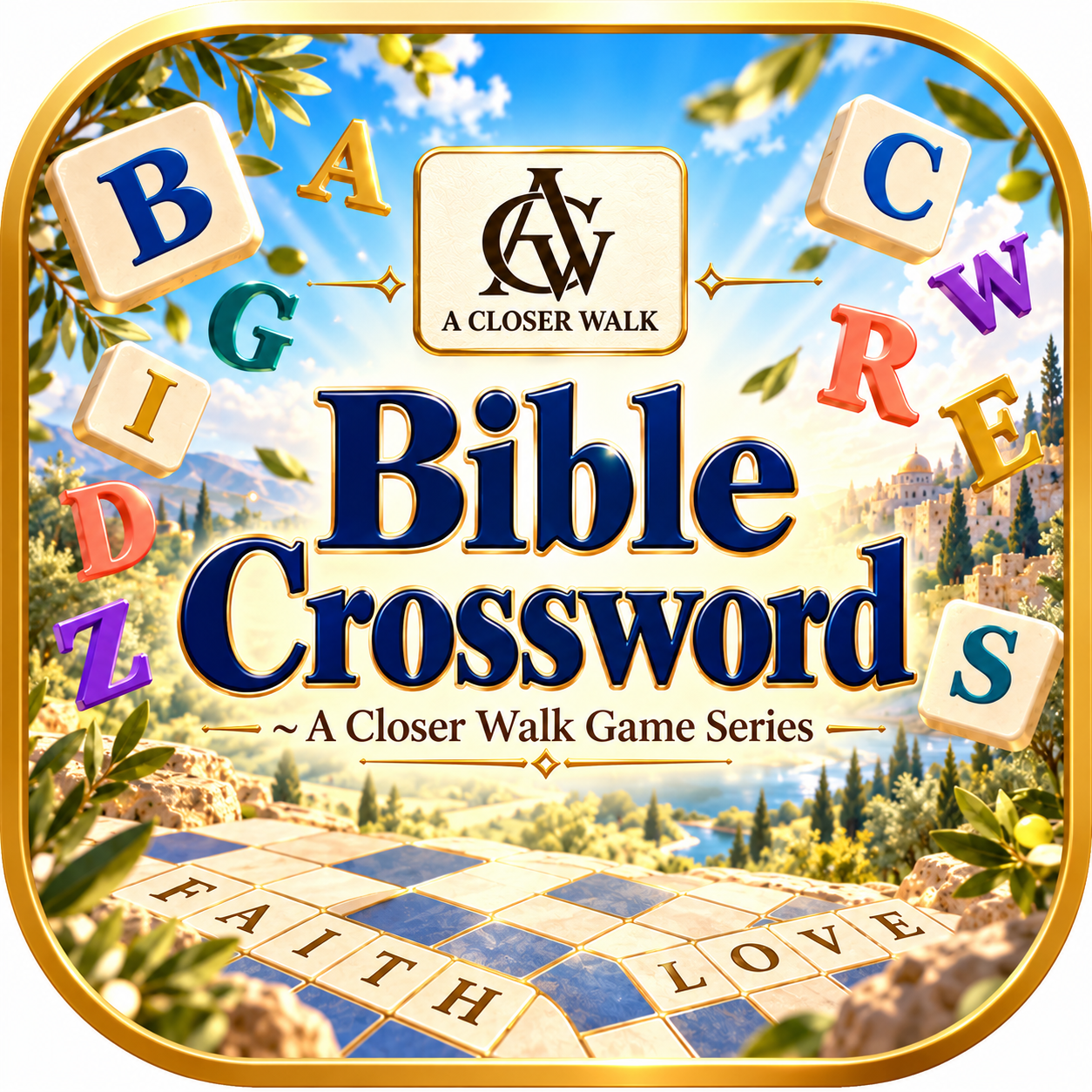 Bible Crossword official app logo